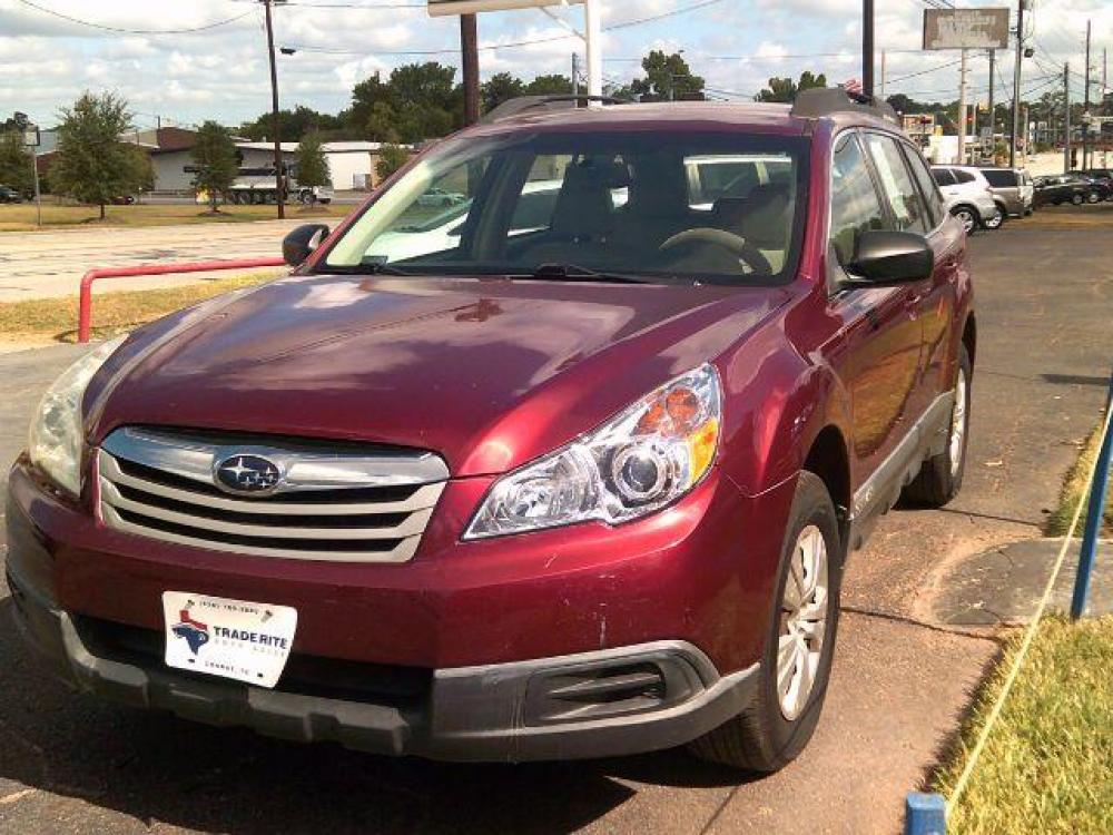 2011 Ruby Red Pearl /Warm Ivory Cloth Int Subaru Outback 2.5i (4S4BRCAC5B3) with an 2.5L H4 DOHC 16V engine, Continuously Variabl transmission, located at 116 N. Frazier Street, Conroe, TX, 77301, (936) 647-0690, 30.308662, -95.460480 - Photo #2