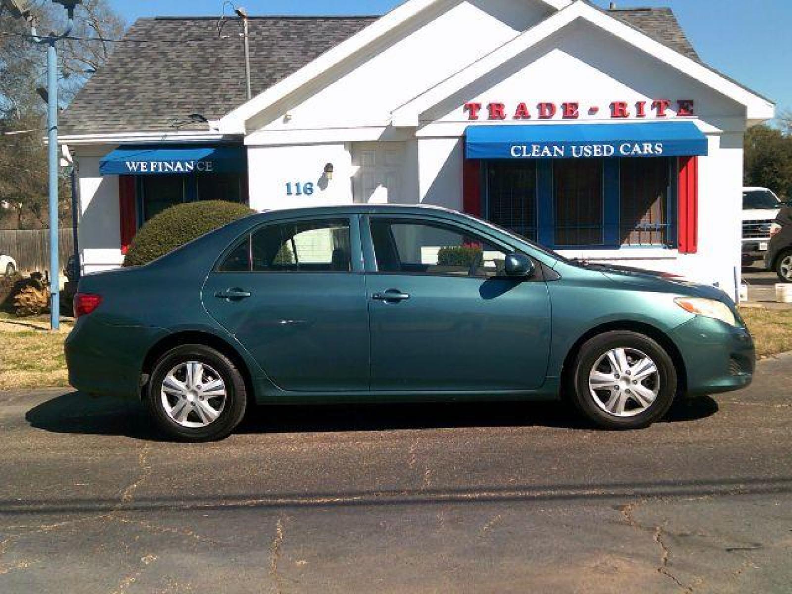 2009 Capri Sea Metallic /Ash Cloth Interior Toyota Corolla LE 4-Speed AT (JTDBL40E999) with an 1.8L L4 DOHC 16V engine, 4-Speed Automatic transmission, located at 116 N. Frazier Street, Conroe, TX, 77301, (936) 647-0690, 30.308662, -95.460480 - Photo #0