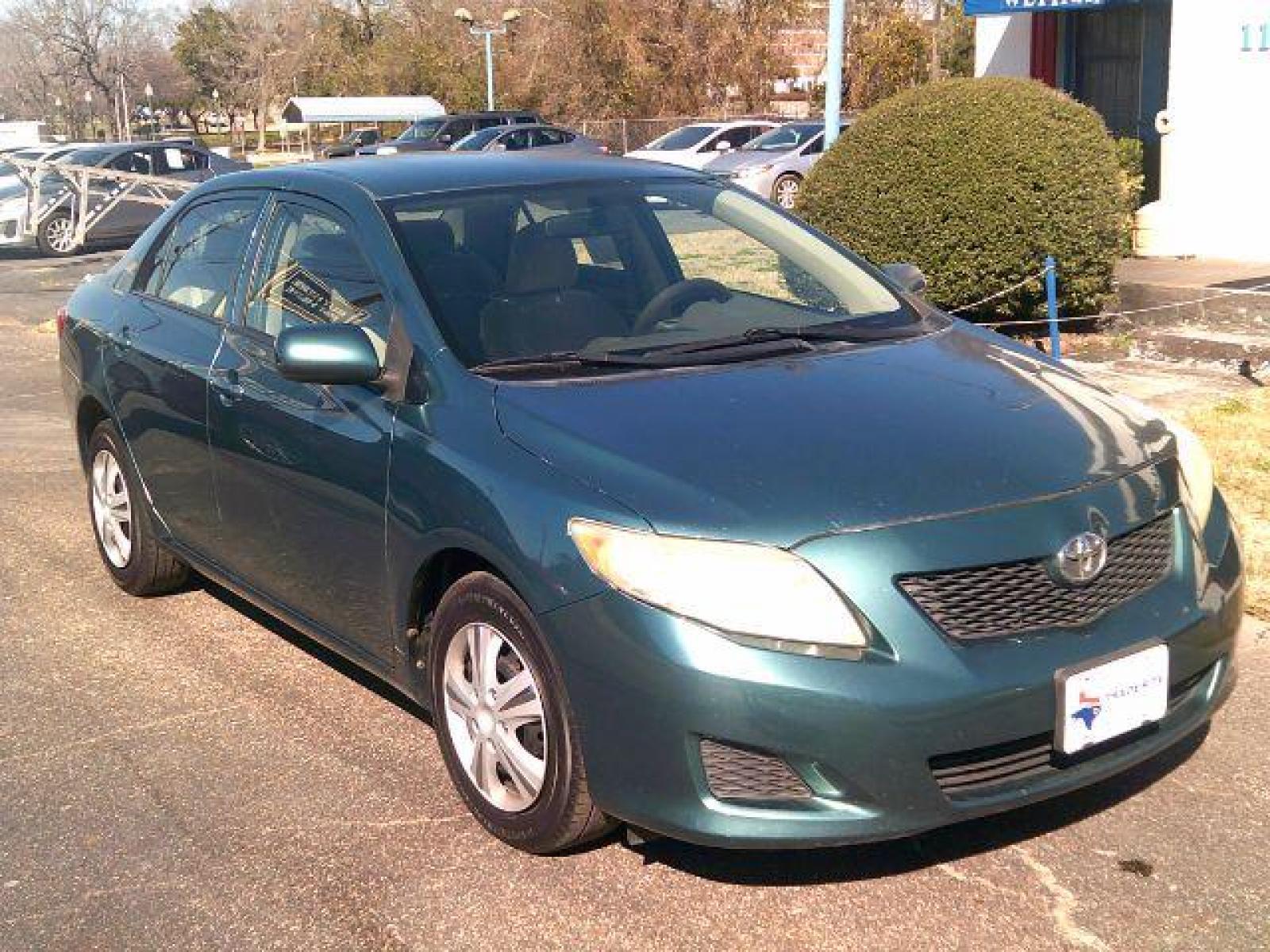 2009 Capri Sea Metallic /Ash Cloth Interior Toyota Corolla LE 4-Speed AT (JTDBL40E999) with an 1.8L L4 DOHC 16V engine, 4-Speed Automatic transmission, located at 116 N. Frazier Street, Conroe, TX, 77301, (936) 647-0690, 30.308662, -95.460480 - Photo #1