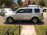 2011 Alabaster Silver Met /Black Leather Interi Honda Pilot EX-L 4WD 5-Spd AT (5FNYF4H50BB) with an 3.5L V6 SOHC 24V engine, 5-Speed Automatic transmission, located at 116 N. Frazier Street, Conroe, TX, 77301, (936) 647-0690, 30.308662, -95.460480- Photo#3