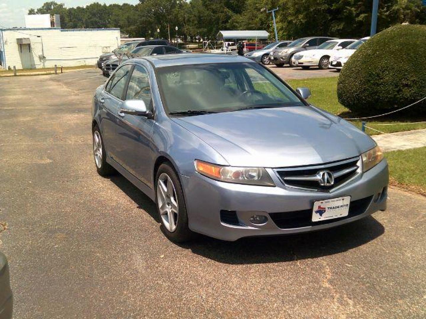 2007 Arctic Blue Pearl /Parchment Leather In Acura TSX 5-Speed AT (JH4CL96837C) with an 2.4L L4 DOHC 16V engine, 5-Speed Automatic transmission, located at 116 N. Frazier Street, Conroe, TX, 77301, (936) 647-0690, 30.308662, -95.460480 - Photo#1