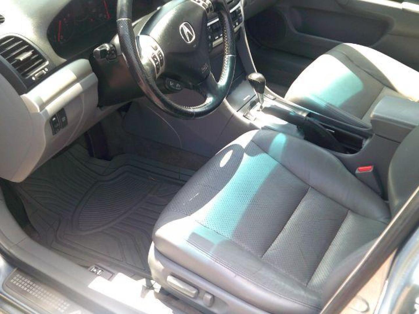 2007 Arctic Blue Pearl /Parchment Leather In Acura TSX 5-Speed AT (JH4CL96837C) with an 2.4L L4 DOHC 16V engine, 5-Speed Automatic transmission, located at 116 N. Frazier Street, Conroe, TX, 77301, (936) 647-0690, 30.308662, -95.460480 - Photo#7