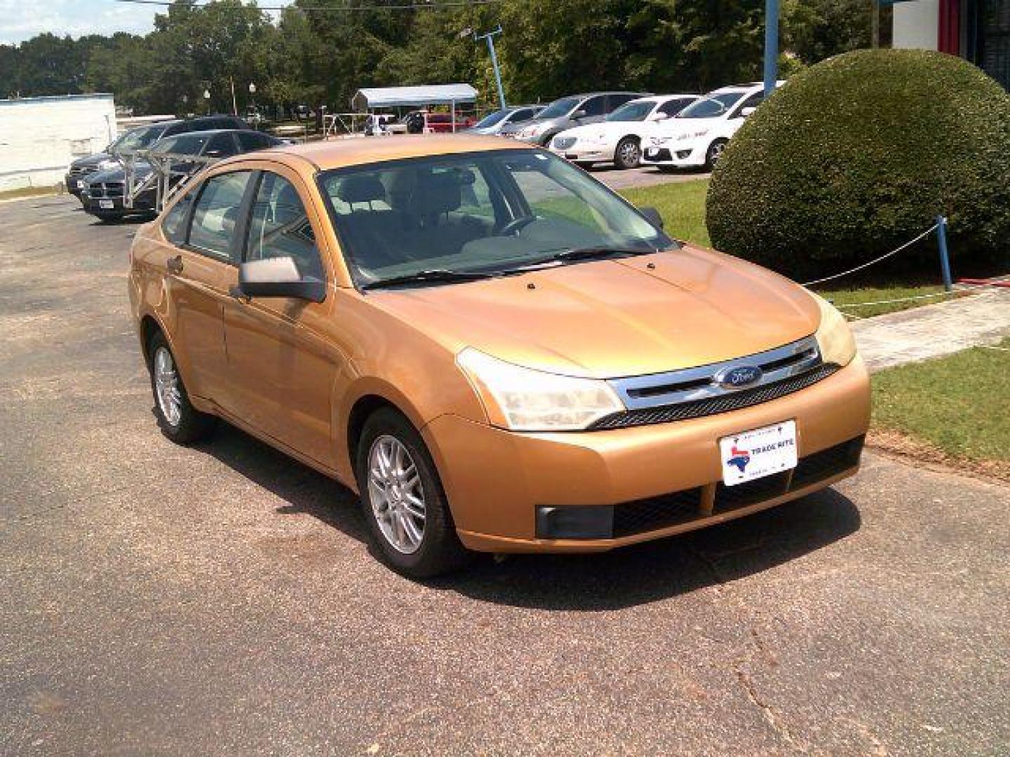 2009 Amber Gold Clearcoat Metallic /Medium Stone Ford Focus SE (1FAHP35N59W) with an Duratec 2L I-4 DOHC engine, 5-Speed Automatic transmission, located at 116 N. Frazier Street, Conroe, TX, 77301, (936) 647-0690, 30.308662, -95.460480 - Photo#1