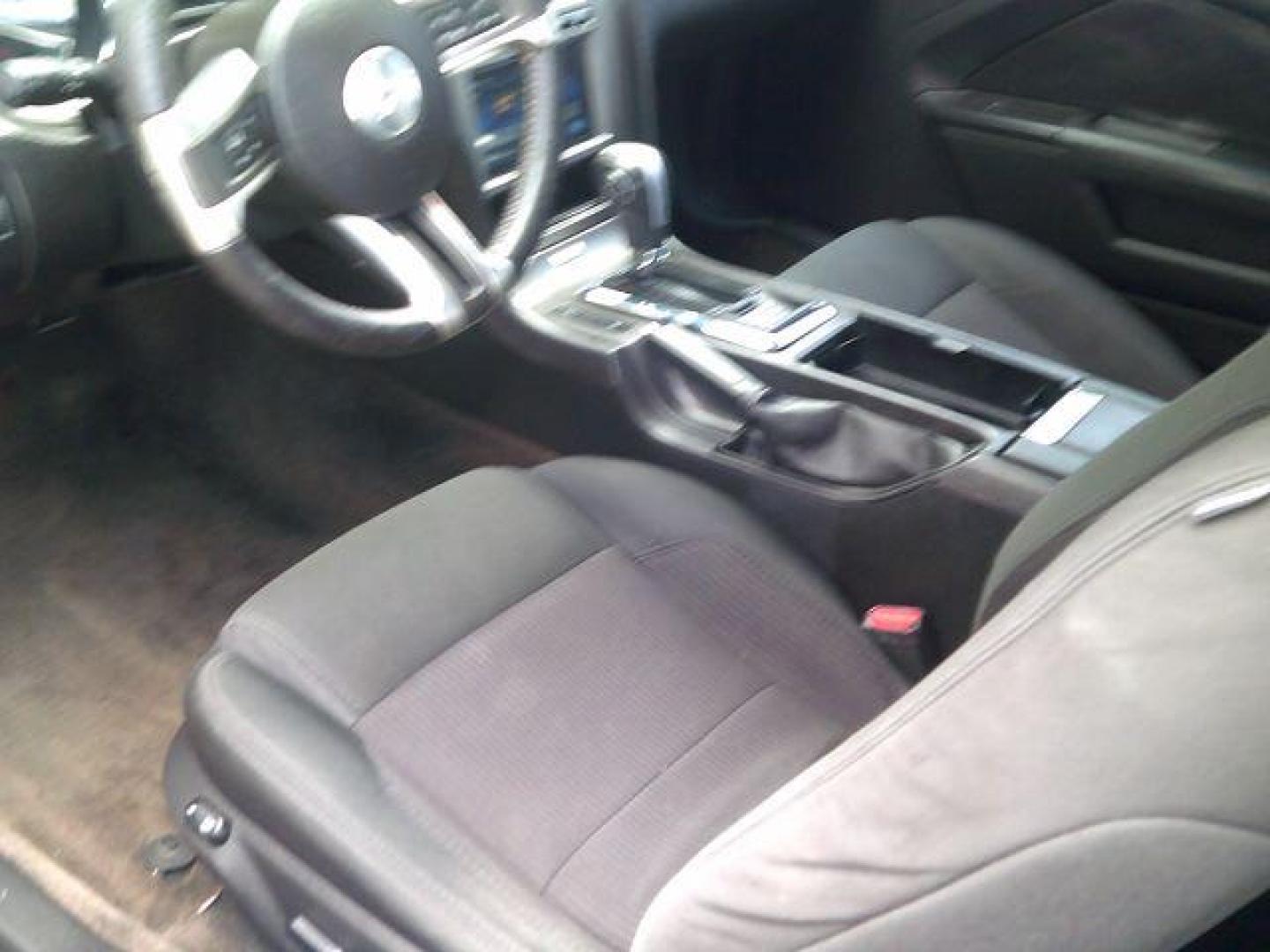 2014 Black /Medium Stone Ford Mustang V6 (1ZVBP8AM0E5) with an 3.7L V-6 DOHC engine, 5-Speed Automatic transmission, located at 116 N. Frazier Street, Conroe, TX, 77301, (936) 647-0690, 30.308662, -95.460480 - Photo#7
