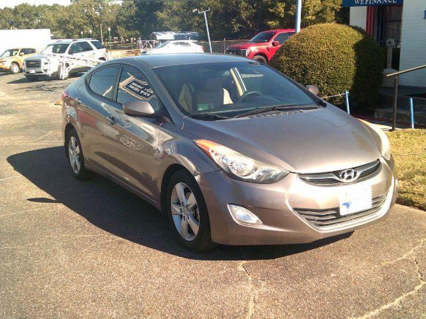 2013 BROWN Hyundai Elantra GLS (5NPDH4AE0DH) with an 1.8L I-4 DOHC engine, located at 116 N. Frazier Street, Conroe, TX, 77301, (936) 647-0690, 30.308662, -95.460480 - Photo#1