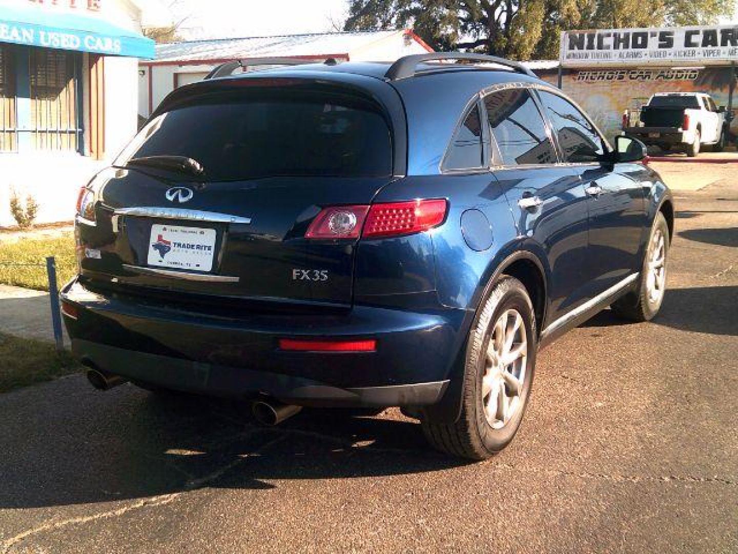 2008 BLUE INFINITI FX35 LIMITED (JNRAS08U78X) , located at 116 N. Frazier Street, Conroe, TX, 77301, (936) 647-0690, 30.308662, -95.460480 - Photo#5