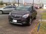 2014 Deep Espresso Brown Metallic /Saddle Buick Encore Leather (KL4CJCSB0EB) with an Ecotec 1.4L I-4 DOHC engine, located at 116 N. Frazier Street, Conroe, TX, 77301, (936) 647-0690, 30.308662, -95.460480 - Photo#2