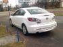 2013 Crystal White Pearl Mica /Dune Mazda Mazda3 i Touring (JM1BL1VP6D1) with an SKYACTIV-G 2L I-4 gasoline direct injection engine, 5-Speed Automatic transmission, located at 116 N. Frazier Street, Conroe, TX, 77301, (936) 647-0690, 30.308662, -95.460480 - Photo#4